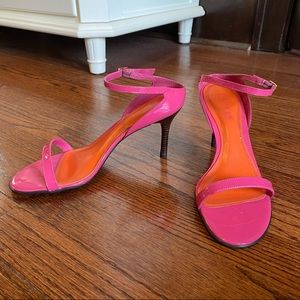Pink Patent Leather Ralph Lauren Heels